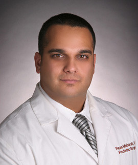 Dr. Reza Mobarak, wound care doctor Lewisville, podiatrist Plano